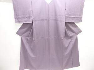 未使用品　駒絽一ツ紋色無地着物